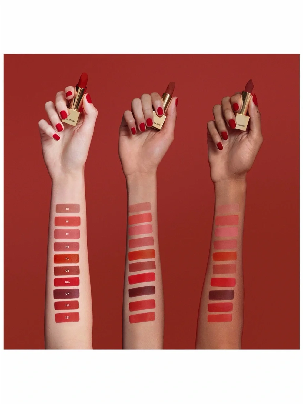 Burberry Kisses Matte Lipstick — 93 Russet Red NEW IN BOX✨